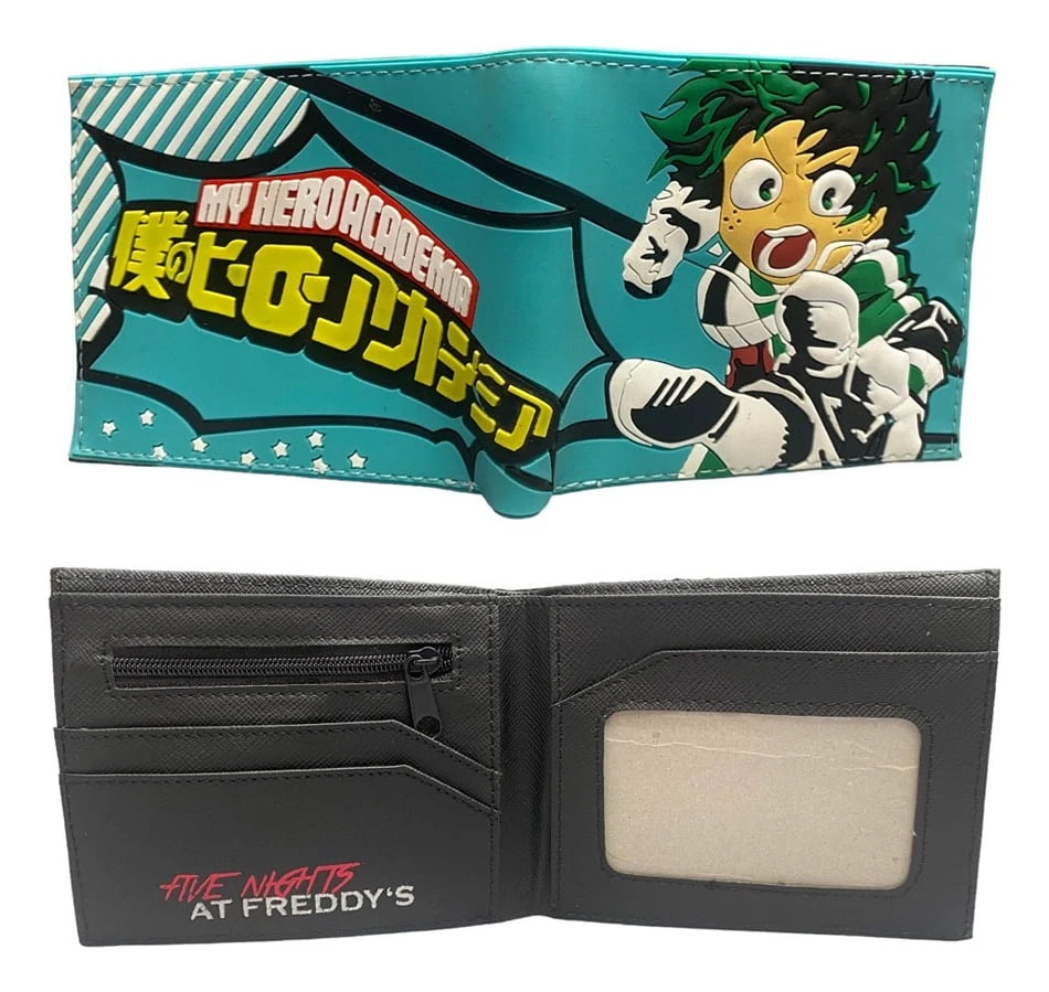 Billetera Deku Boku Nohero (relive Pvc Engomada) Mundogeek
