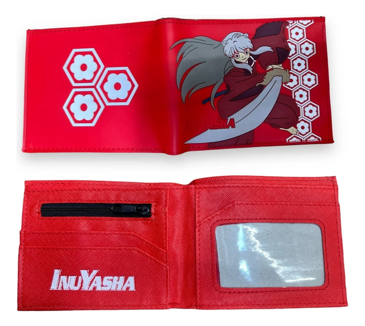 Billetera Inuyasha Engomada Con Relieve Anime Inuyasha
