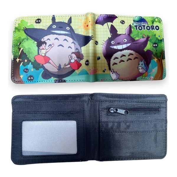 Billetera Totoro Eco Cuero Anime Mundogeek