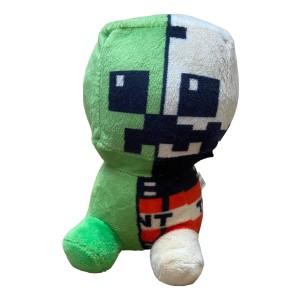 Peluche Creeper Tnt Mediano 16cm (minecraft) Mundogeek
