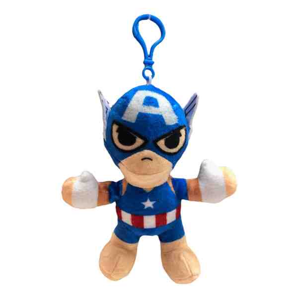 Peluche Llavero Capitan America (marvel) Mundogeek