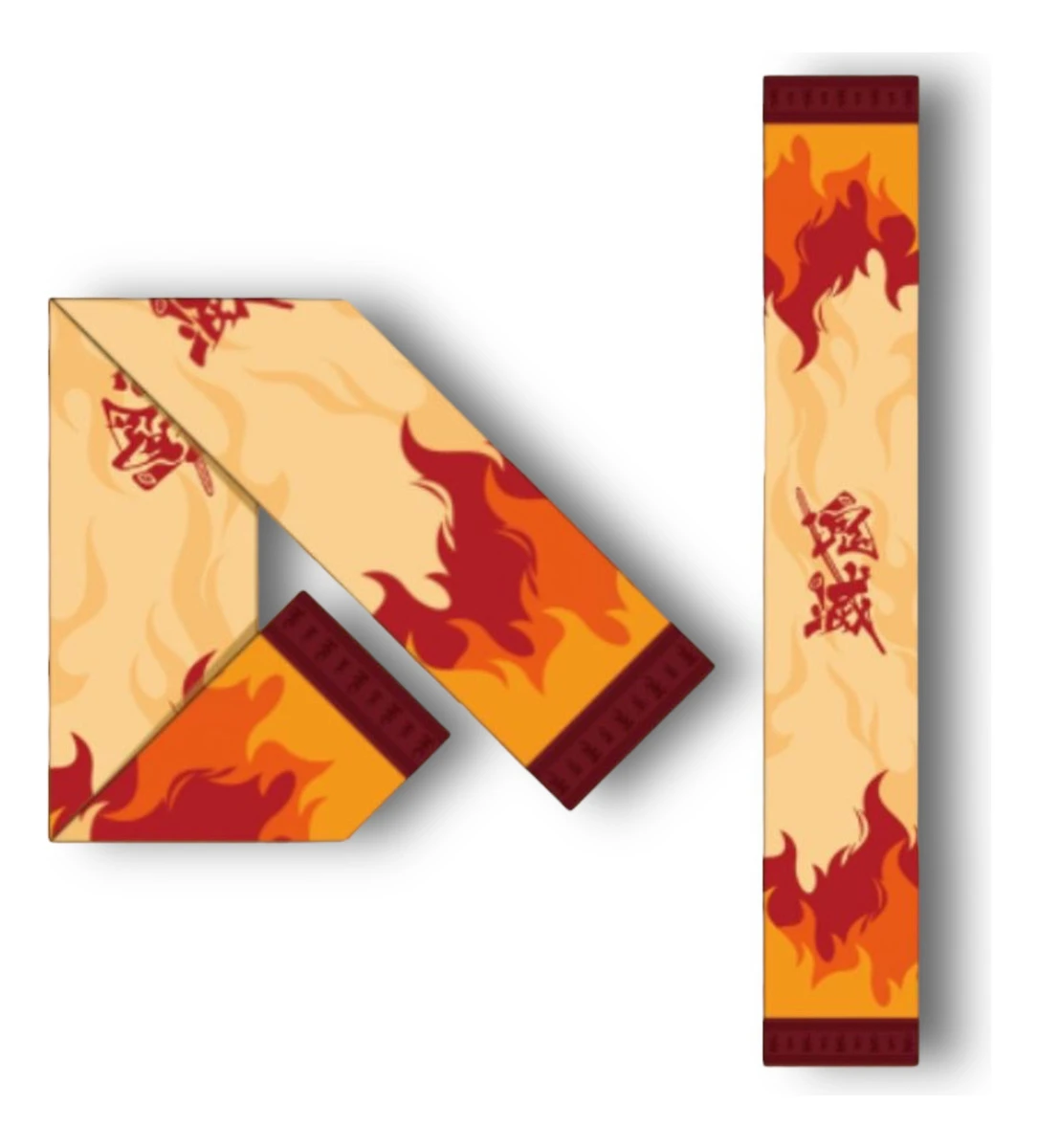 Bufanda Rengoku Demon Slayer Mundogeek