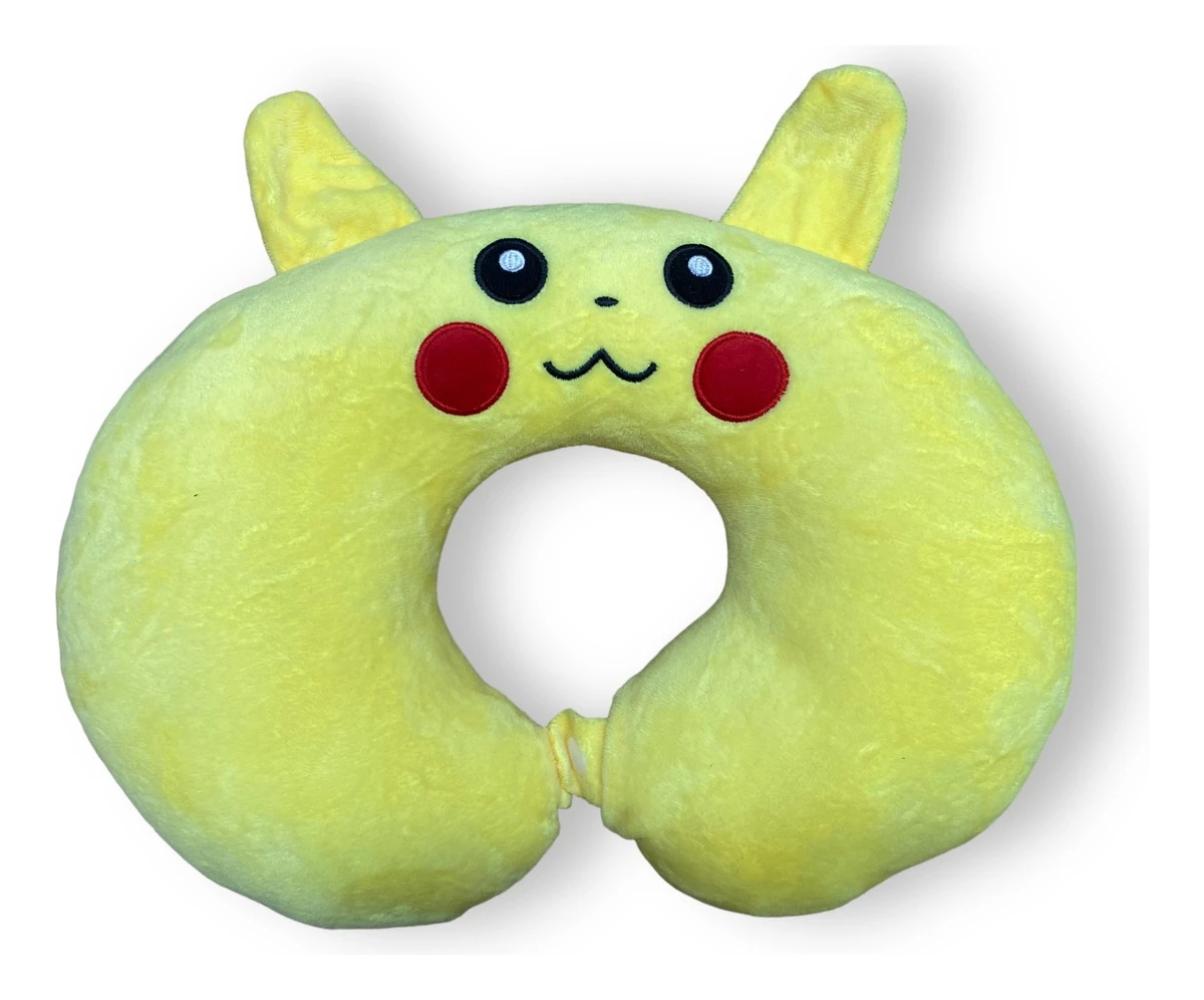 Almohada Peluche Viaje Cervical Pikachu Mundo Geek
