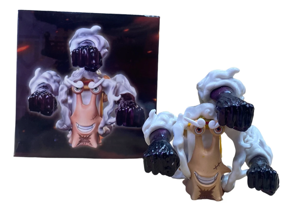 Figura Anime One Piece Personaje Den Den Mushi Luffy