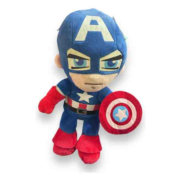 Peluche Mediano Capitan America 25cm Mundogeek