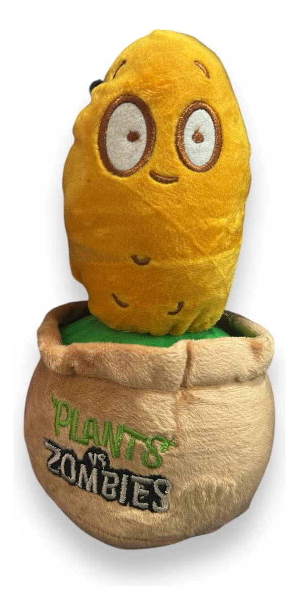 Peluche Plantas Vs Zombies Nuez En Maceta 25cm Mundogeek