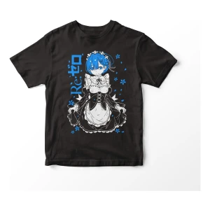 Remera Camiseta Anime Re Zero Rem Mundogeek