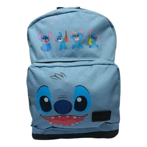 Mochila Stitch Grande Resistente Y Con Múltiples Diseño