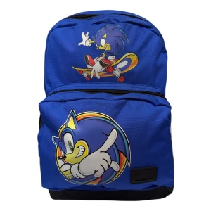 Mochila Sonic - Grande, Resistente Y Con Estilo Veloz