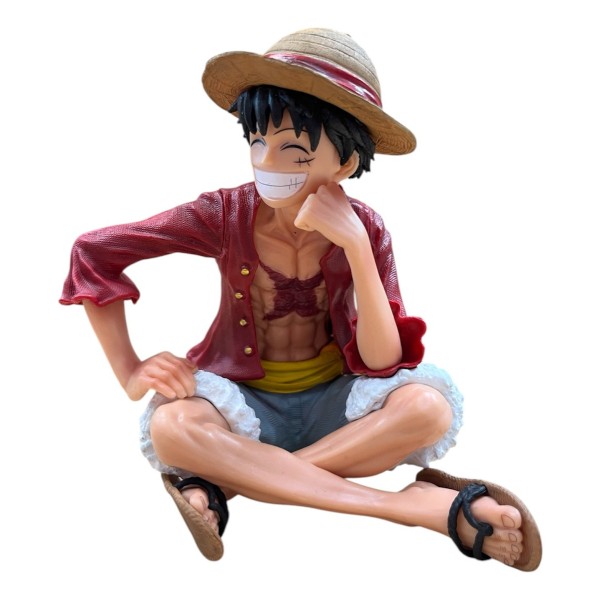 Figura De Accion Muñeco Luffy Sentado