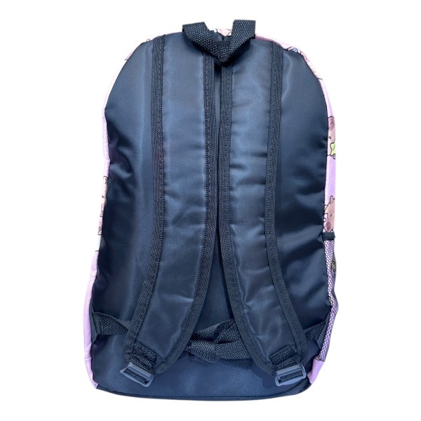 Mochila Capibara Rosada Grande Cómoda Escuela Viajes - Imagen 3