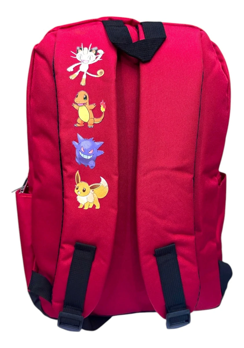 Mochila Pokémon Ash Y Pikachu Anime - Grande, Resistente - Imagen 3