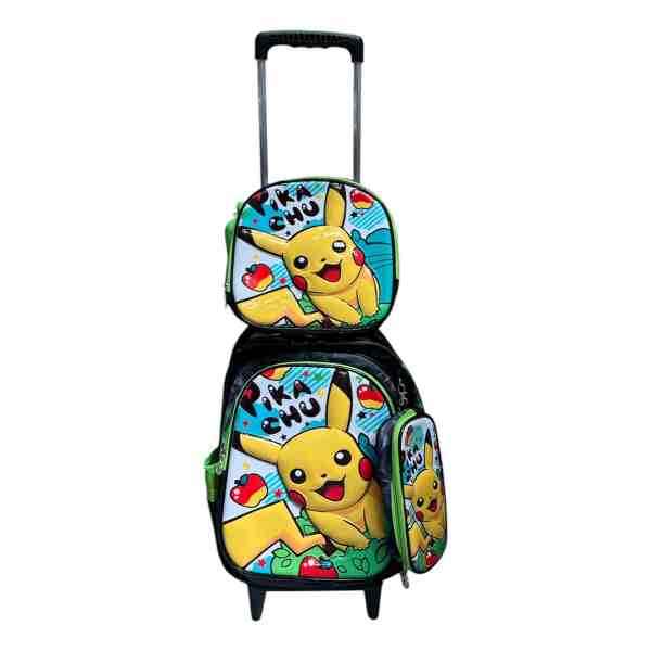 Mochila De Carrito Pikachu (pokemon ) Mundogeek