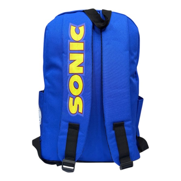 Mochila Sonic - Grande, Resistente Y Con Estilo Veloz - Imagen 3