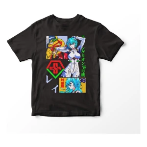 Remera De Anime Evangelion Rei Mundogeek