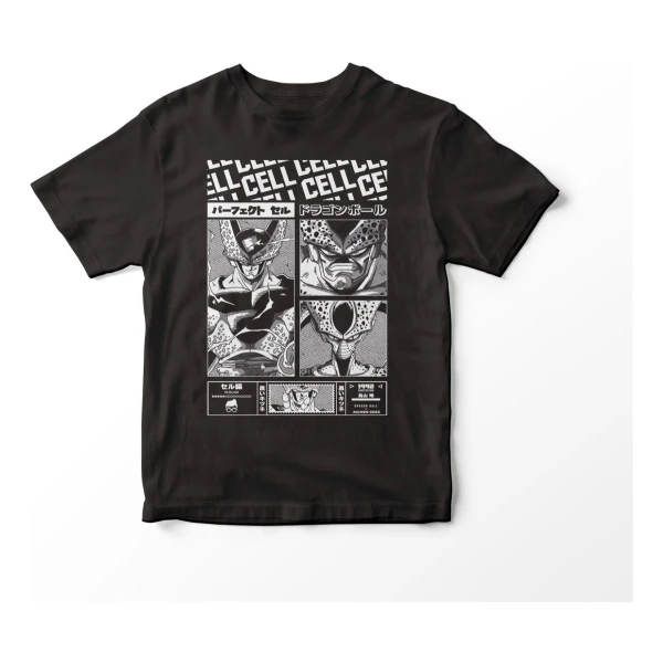 Remera Anime Dragón Ball Cell Mundogeek