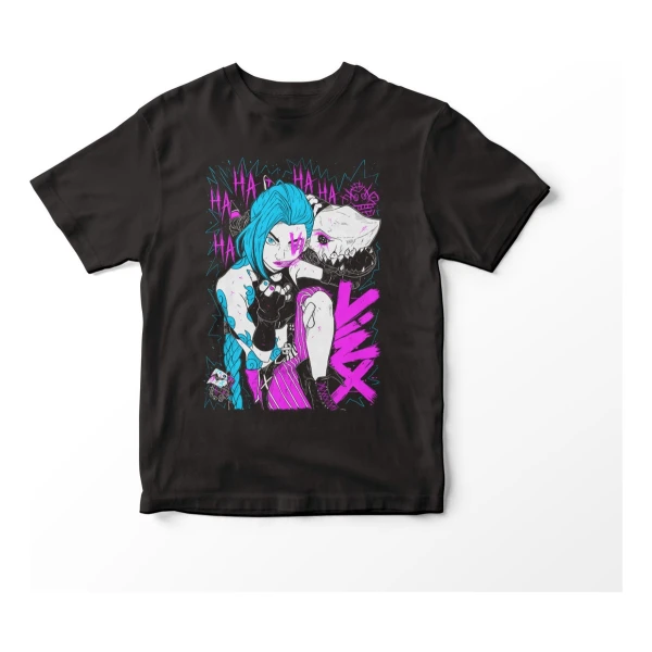 Remera Cartun Arcane Mundogeek