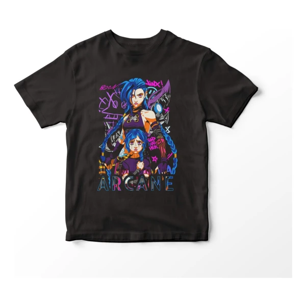 Remera Camiseta Cartun Arcane