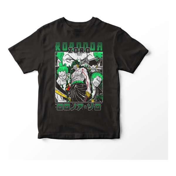 Remera Anime One Piece Zoro Mundogeek