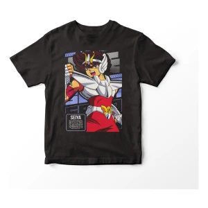 Remera Anime Caballero Del Zodíaco Seiya Mundogeek