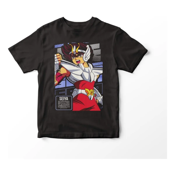 Remera Anime Caballero Del Zodíaco Seiya Mundogeek