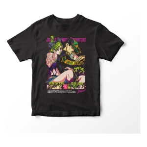 Remera De Anime Jojos Jotaro Y Jolyne Mundogeek