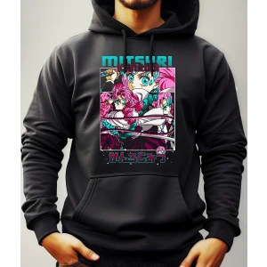 Buzo Canguro Con Capucha Anime Mitsuri Demon Slayer