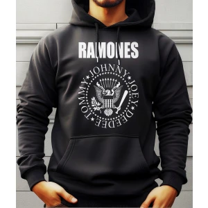 Buzo Canguro Con Capucha Rock Los Ramones Mundogeek