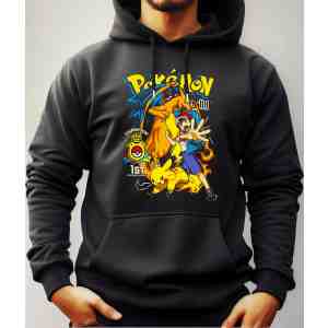Canguro C/capucha Anime Pokemon Estampados Varios Mundogeek