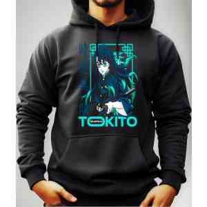 Buzo Canguro Con Capucha Anime Tokito Demon Slayer Mundogeek