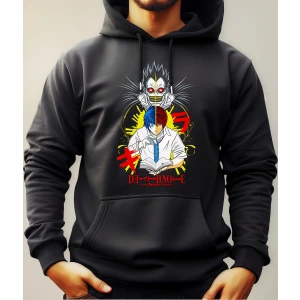 Buzo Canguro Con Capucha Anime Personajes Death Note