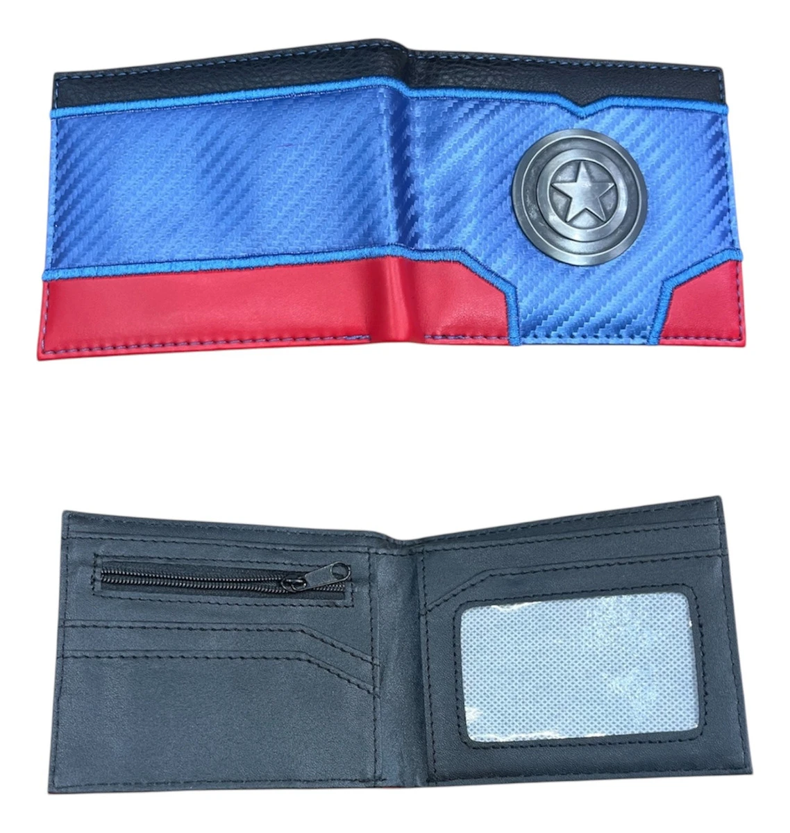 Billetera Capitán América Marvel 21x9cm Mundogeek