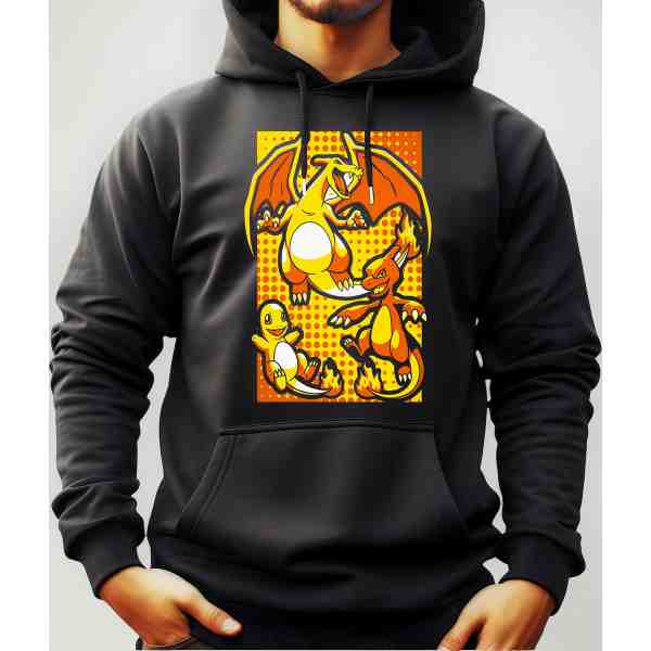 Canguro C/capucha Anime Pokemon Estampados Varios Mundogeek