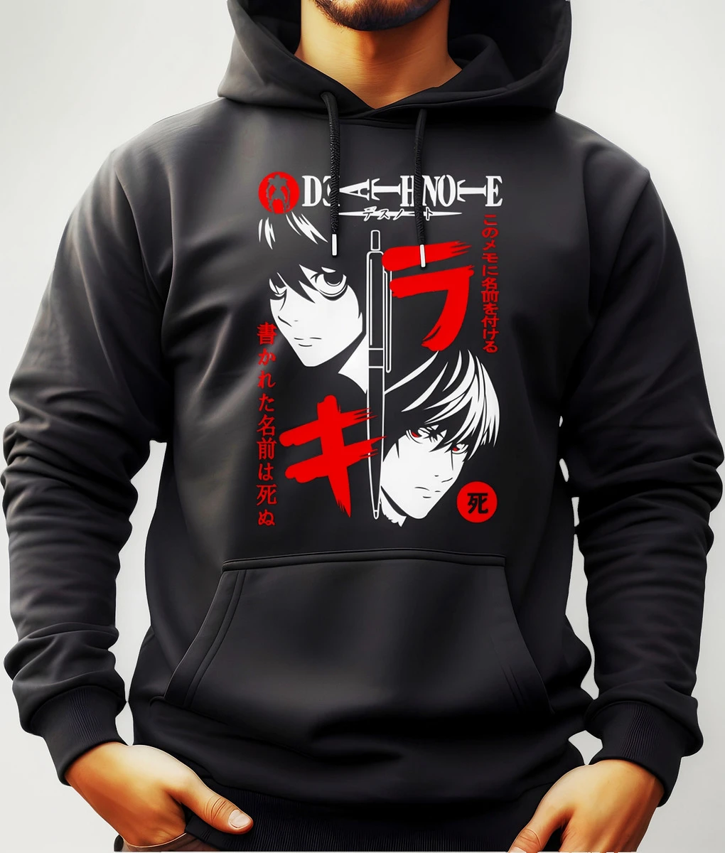 Buzo Canguro Con Capucha Anime Light Y L Mundogeek