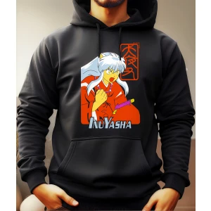 Buzo Canguro Con Capucha Anime Inuyasha Mundogeek