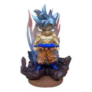 Figura De Goku Ultra Instinto Dragon Ball 19cm Mundogeek