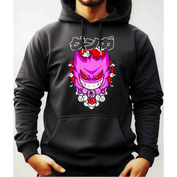 Canguro C/capucha Anime Pokemon Estampados Varios Mundogeek - Imagen 3