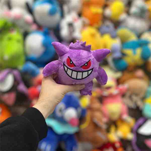 Peluche Figura Gengar Anime Pokemon 20cm - Imagen 2
