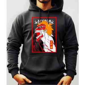 Buzo Canguro Con Capucha Anime Bleach Mundogeek