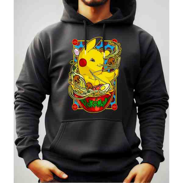 Canguro C/capucha Anime Pokemon Estampados Varios Mundogeek - Imagen 5