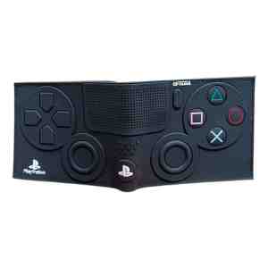 Billetera Joystick Playstation Videojuegos 21x9cm Mundogeek