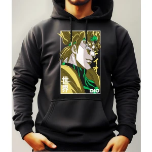 Buzo Canguro Con Capucha Anime Dio Jojos Mundogeek