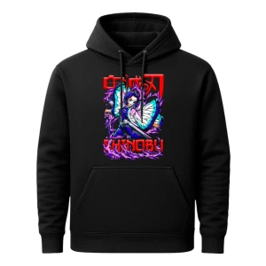 Canguro Con Capucha Anime Shinobu Demon Slayer Mundogeek