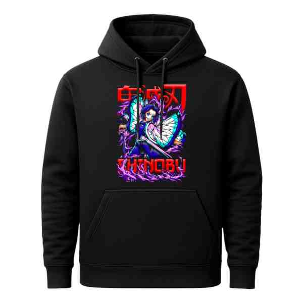 Canguro Con Capucha Anime Shinobu Demon Slayer Mundogeek