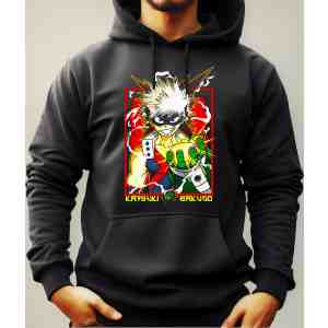 Buzo Canguro Con Capucha Anime Bakugo Boku No Hero Mundogeek