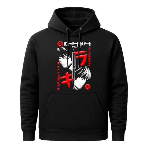 Canguro Con Capucha Anime L Y Light Death Note Mundogeek