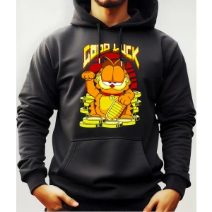 Buzo Canguro Con Capucha El Gato Garfield Mundogeek