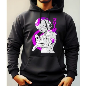 Buzo Canguro Con Capucha Anime Freezer Dragón Ball Mundogeek