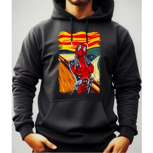 Buzo Canguro Con Capucha Pelicula Deadpool Mundogeek