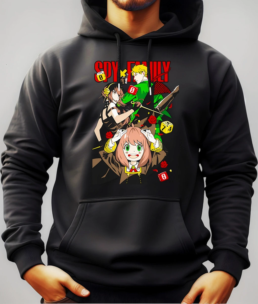 Buzo Canguro Con Capucha Anime Spy X Family Mundogeek